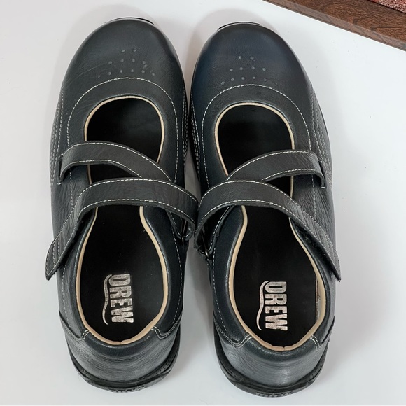Drew Diabetic Ortho Mary Jane Cross Strap Shoe Women Sz 6.5 Wide Blue 14370-4G - Picture 3 of 9
